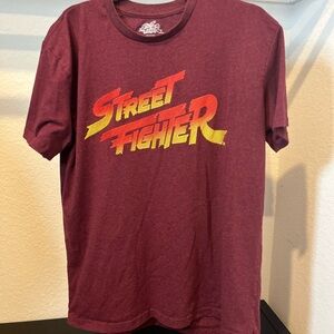 Street Fighter Capcom Stitched Graphic T Shirt Mens Size Large